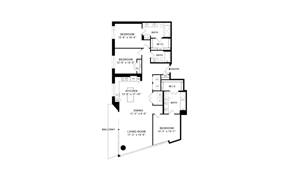 The Mckinley Houston Apartments FloorPlan 26