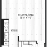 The Residences at La Colombe d’Or Houston Apartments FloorPlan 2