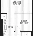 The Residences at La Colombe d’Or Houston Apartments FloorPlan 3