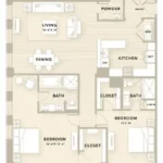 The Star Houston Apartments FloorPlan 13