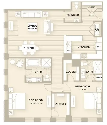 The Star Houston Apartments FloorPlan 13