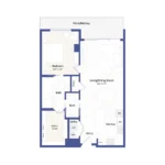 The Travis Houston Apartments FloorPlan 11