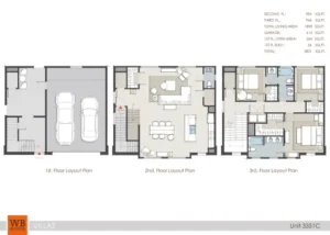 The Villas at Kings Harbor Houston apartments floorplan 1
