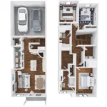 The Villas at Tamarron Houston Apartments FloorPlan 1