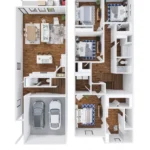 The Villas at Tamarron Houston Apartments FloorPlan 4