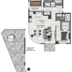 Vantage Med Center Houston Apartments FloorPlan 19