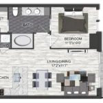 Vantage Med Center Houston Apartments FloorPlan 4