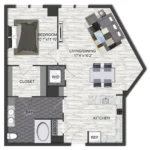 Vantage Med Center Houston Apartments FloorPlan 7