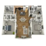 Ventura Lofts Houston Apartments FloorPlan 13