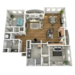 Ventura Lofts Houston Apartments FloorPlan 15