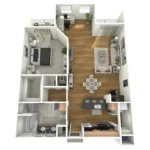 Ventura Lofts Houston Apartments FloorPlan 4
