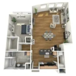 Ventura Lofts Houston Apartments FloorPlan 5