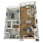 Ventura Lofts Houston Apartments FloorPlan 6