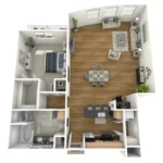 Ventura Lofts Houston Apartments FloorPlan 7