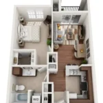 Villas at River Oaks Houston Apartments FloorPlan 2