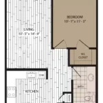 10X Living 15th Street Flats Floor Plan 1