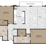 10X Living 15th Street Flats Floor Plan 10