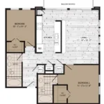 10X Living 15th Street Flats Floor Plan 8