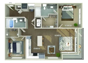 1810 Main Houston Apartments FloorPlan 13