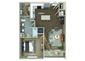 1810 Main Houston Apartments FloorPlan 5