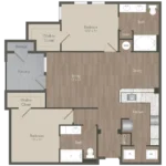 22Hundred Houston Apartmetns FloorPlan 6