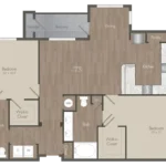 22Hundred Houston Apartmetns FloorPlan 9