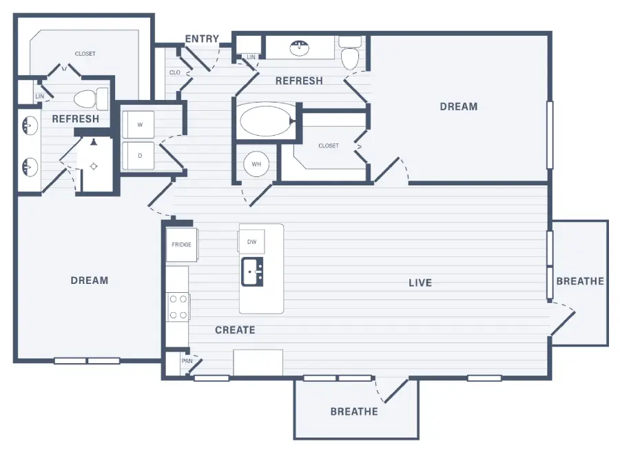 255 Assay Houston Apartments FloorPlan 13