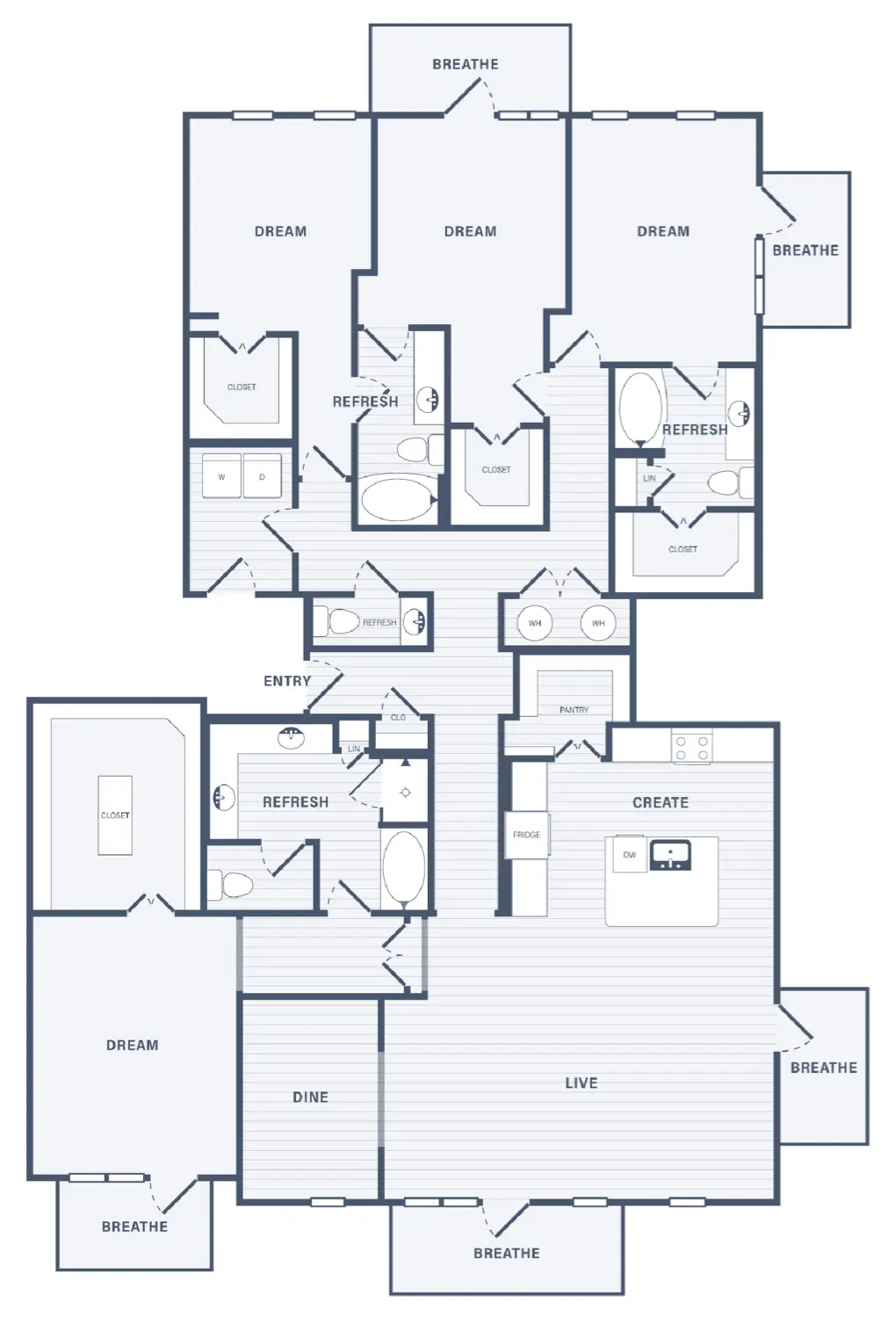 255 Assay Houston Apartments FloorPlan 17