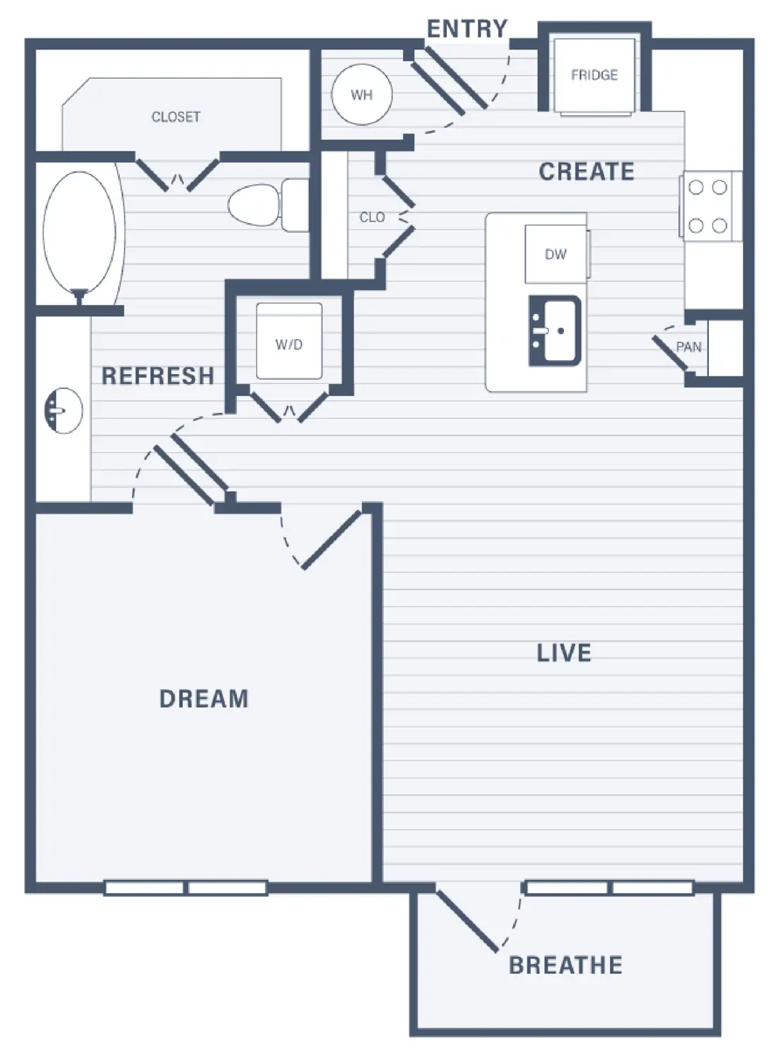 255 Assay Houston Apartments FloorPlan 3