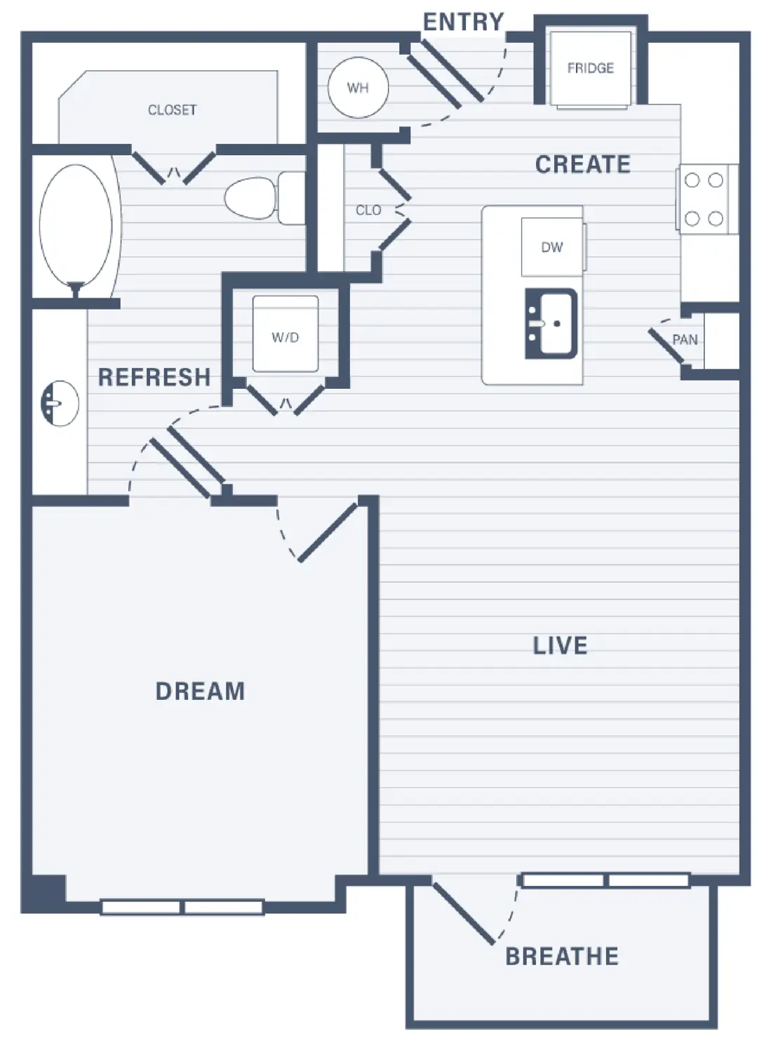 255 Assay Houston Apartments FloorPlan 4