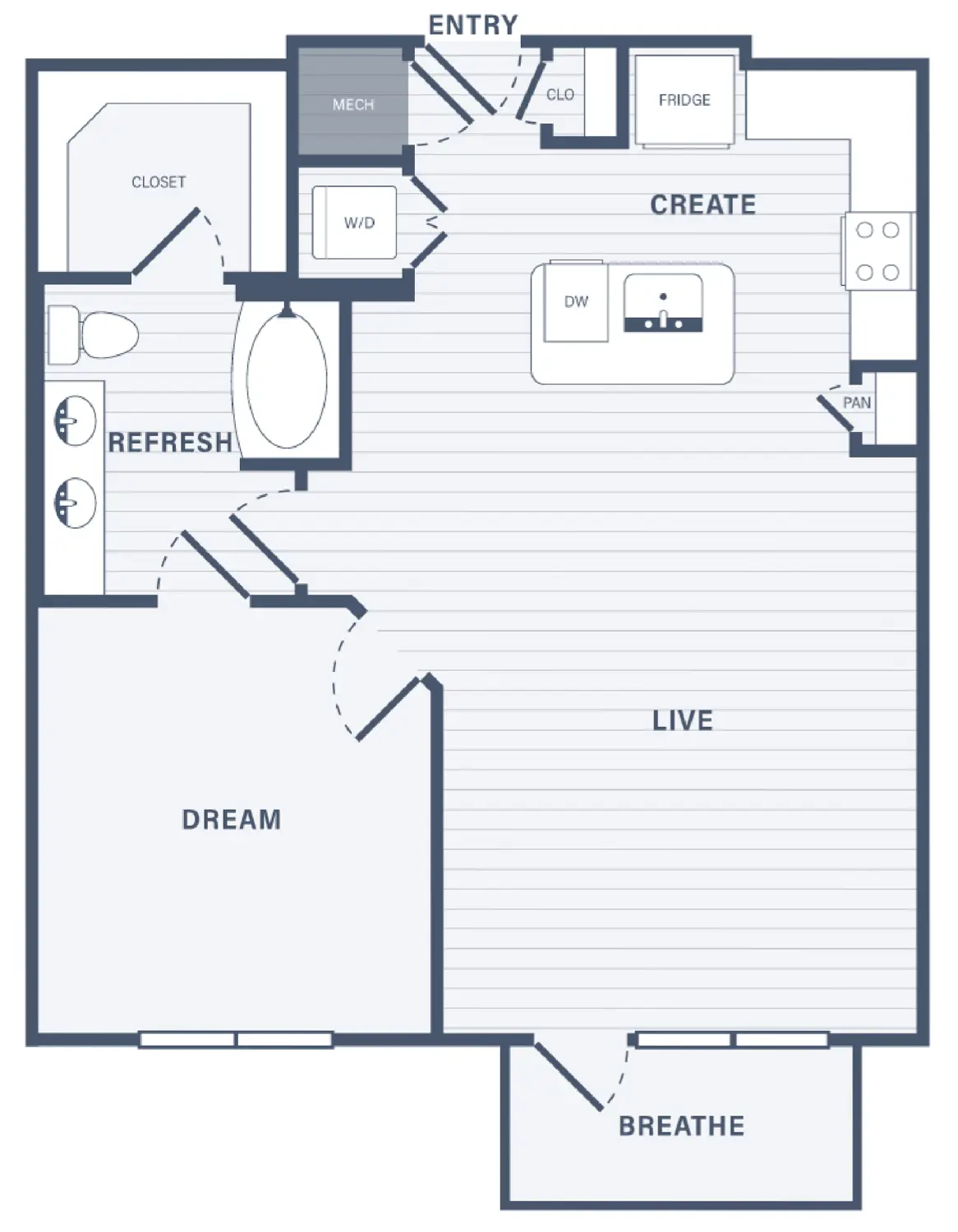 255 Assay Houston Apartments FloorPlan 5