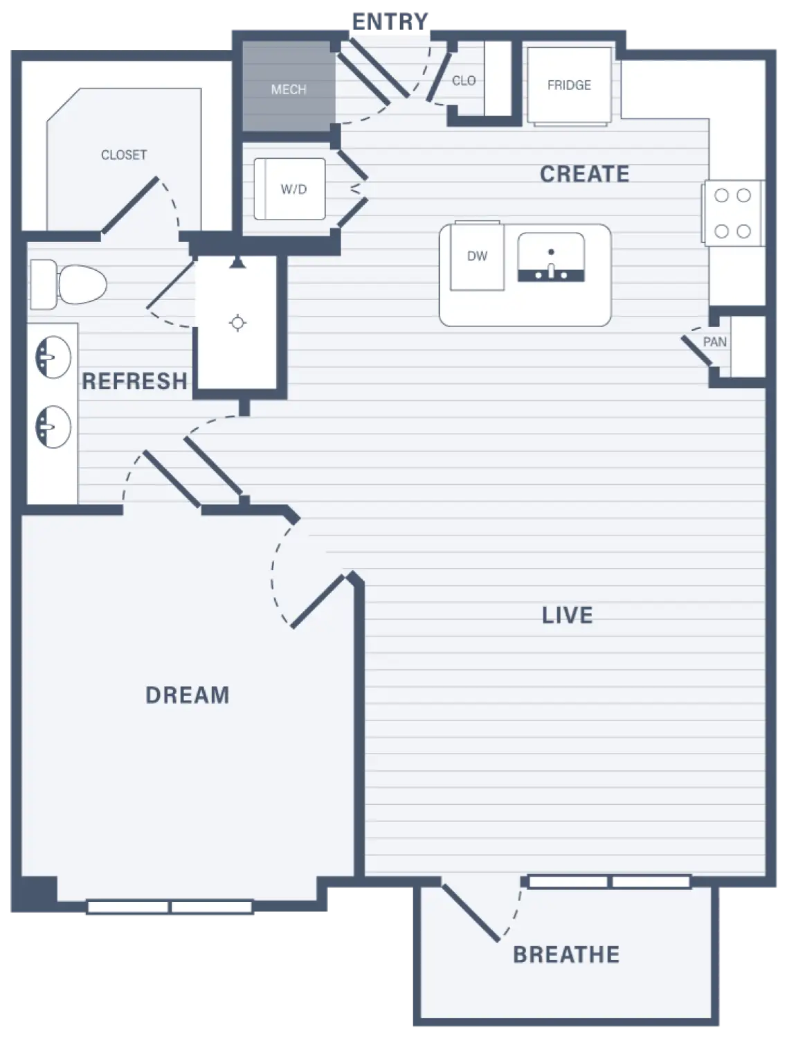 255 Assay Houston Apartments FloorPlan 7