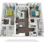 27Seventy Lower Heights Apartments Houston FloorPlan 10