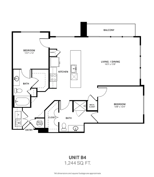 299 West Gray Apartment Floor Plan 11