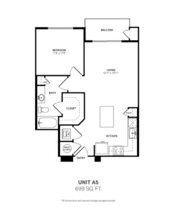 299 West Gray Apartment Floor Plan 5