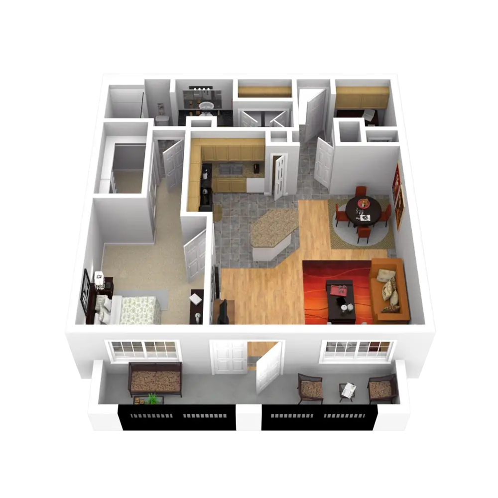 36Sixty Floor Plan 4