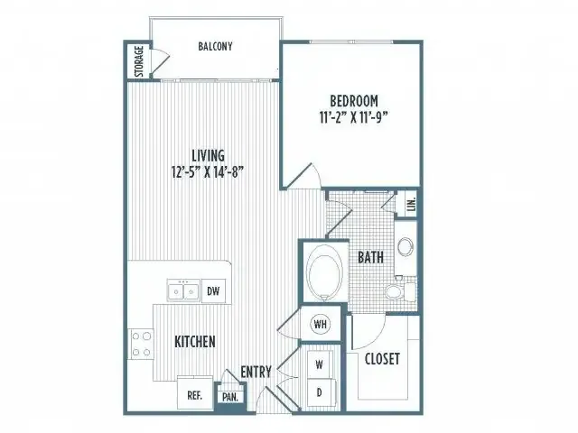 3800 Main Houston Apartments FloorPlan 6