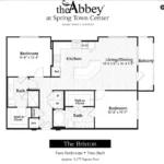 Abbey at Spring Town Center Floor plan 4