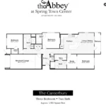 Abbey at Spring Town Center Floor plan 6