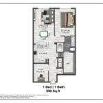 Adenine Houston Apartments FloorPlan 12