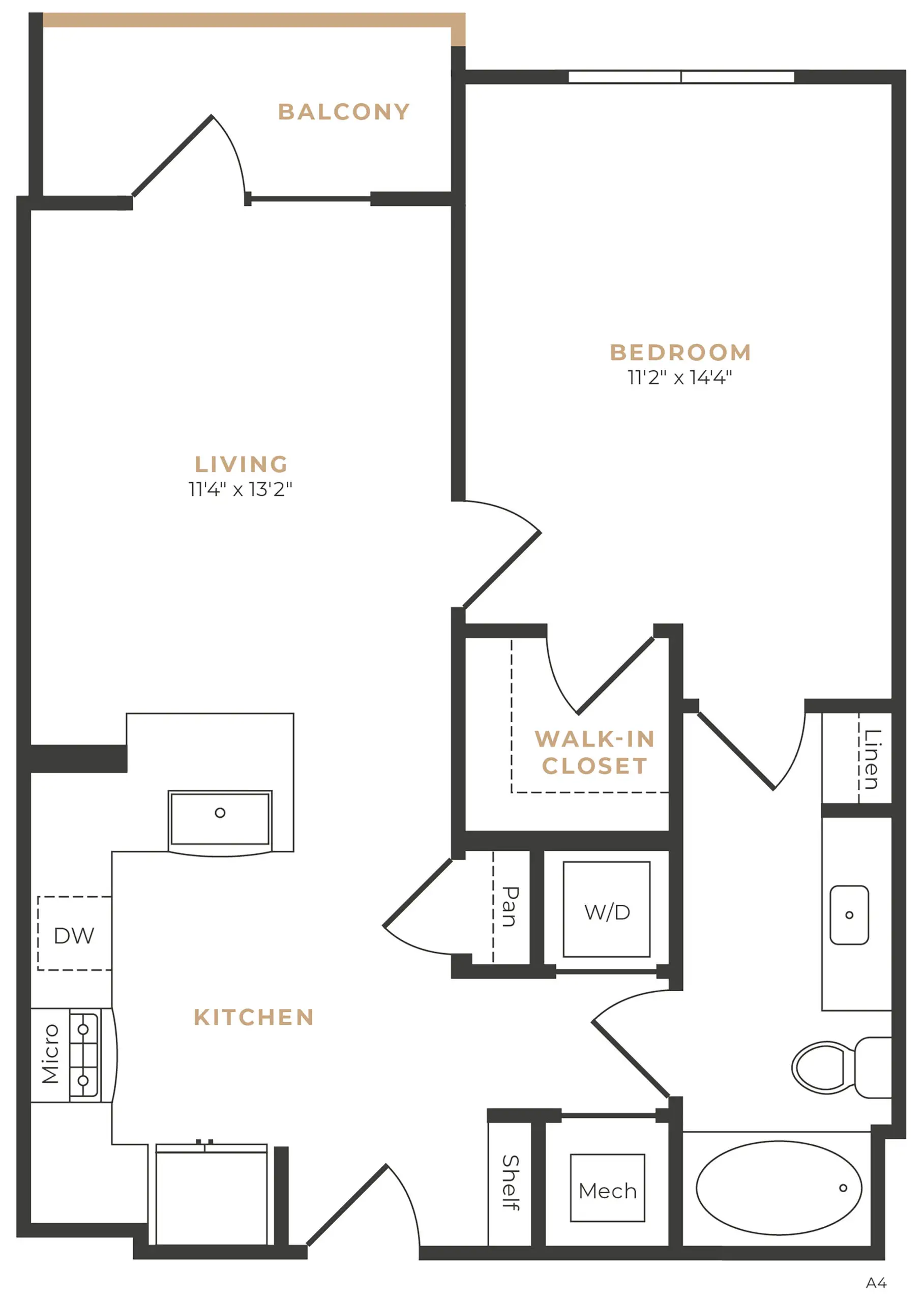 Alexan Memorial Apartment Floor Plan 10