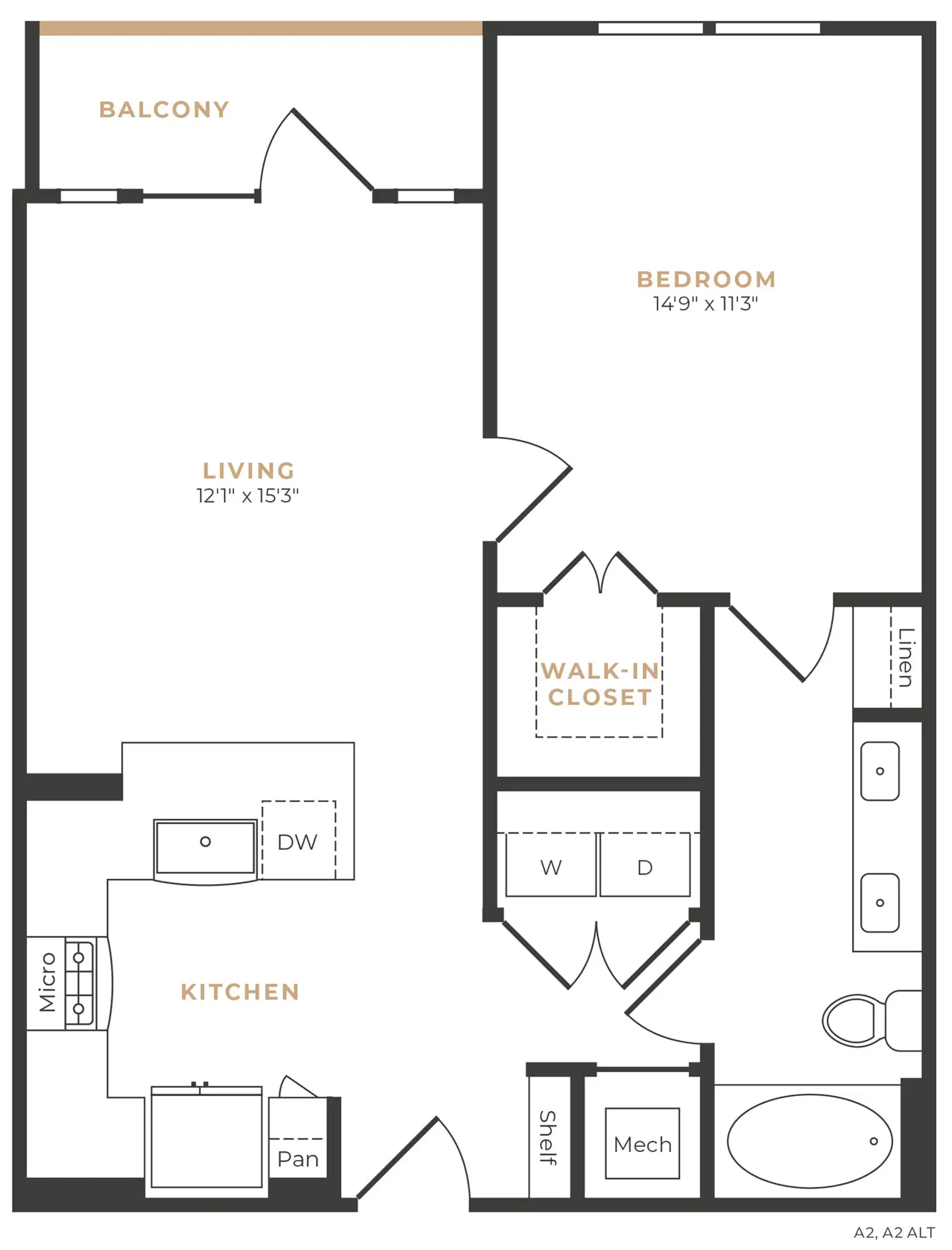 Alexan Memorial Apartment Floor Plan 11