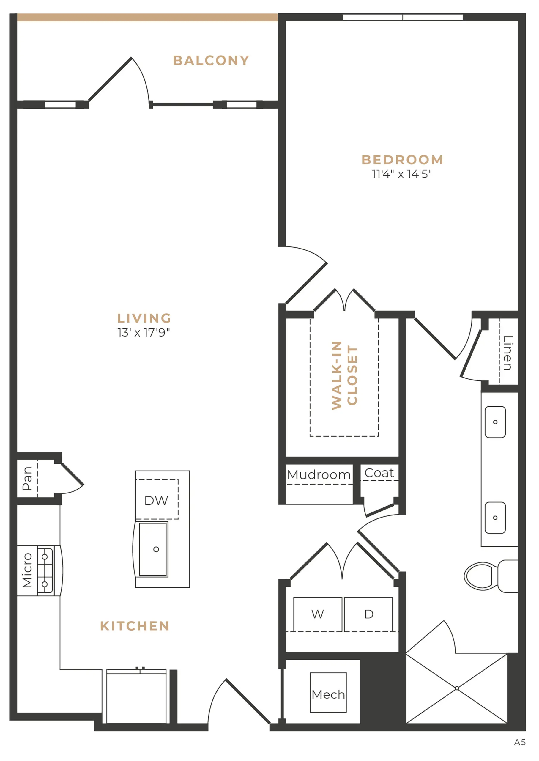 Alexan Memorial Apartment Floor Plan 15