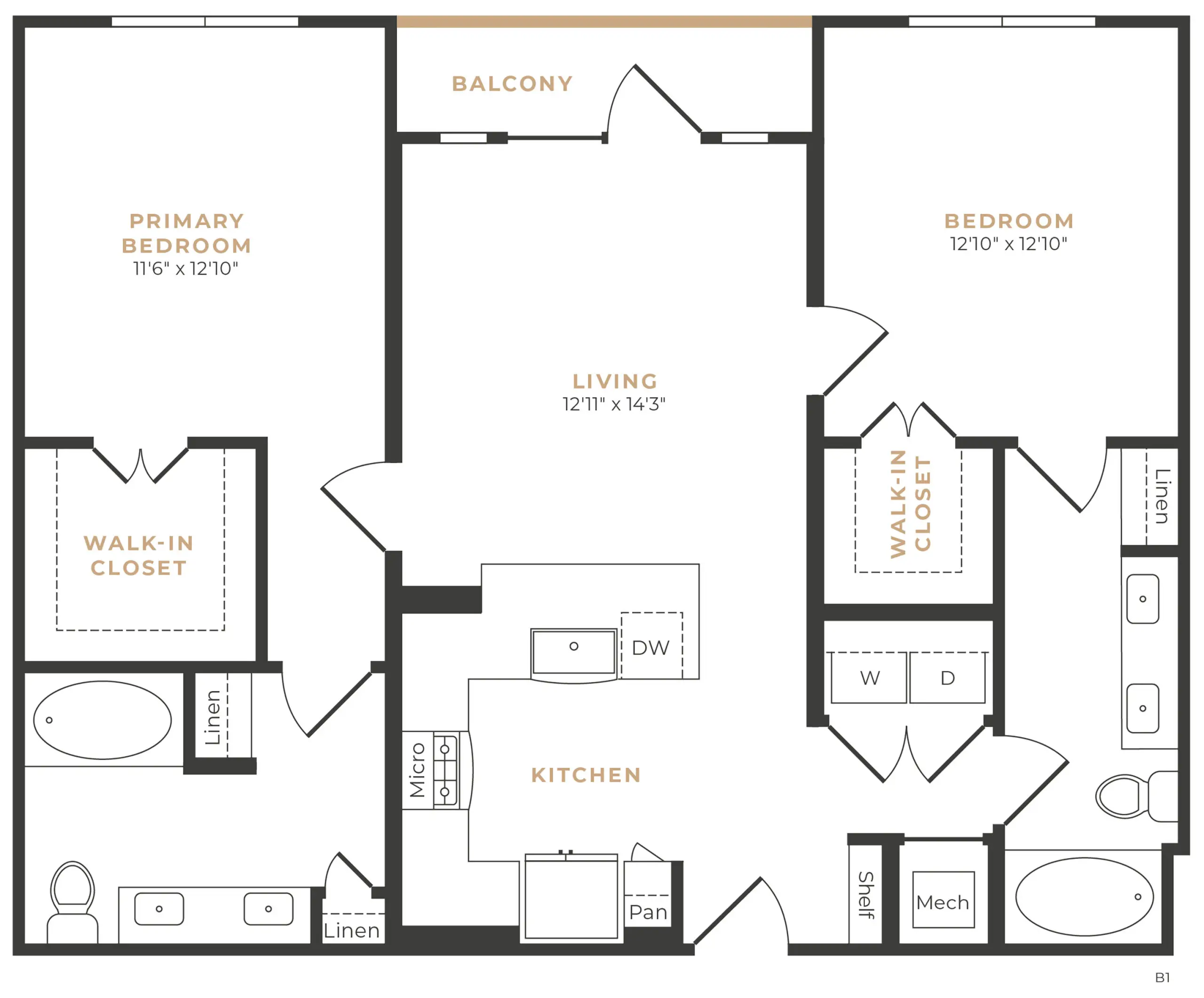 Alexan Memorial Apartment Floor Plan 20