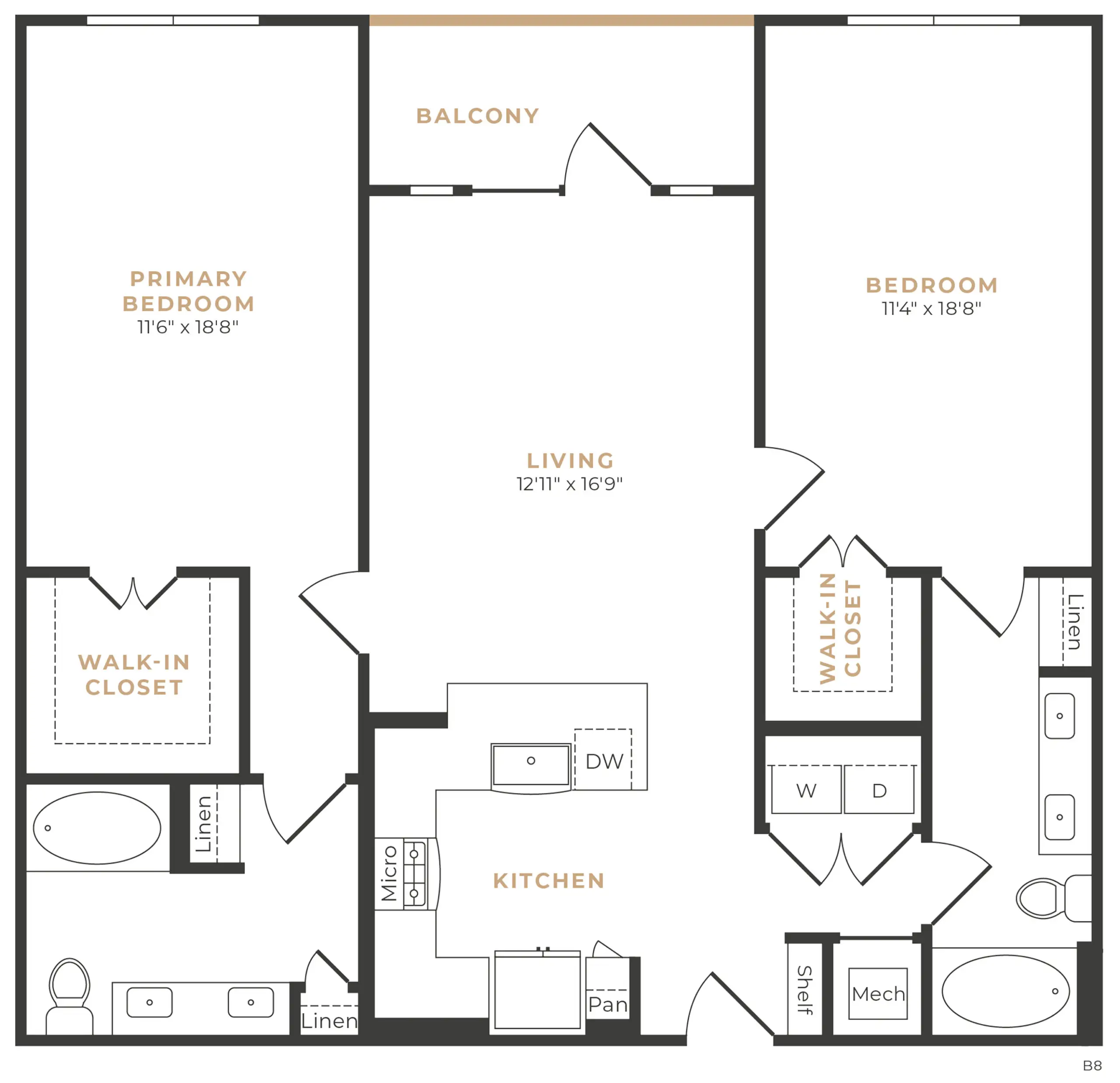 Alexan Memorial Apartment Floor Plan 23