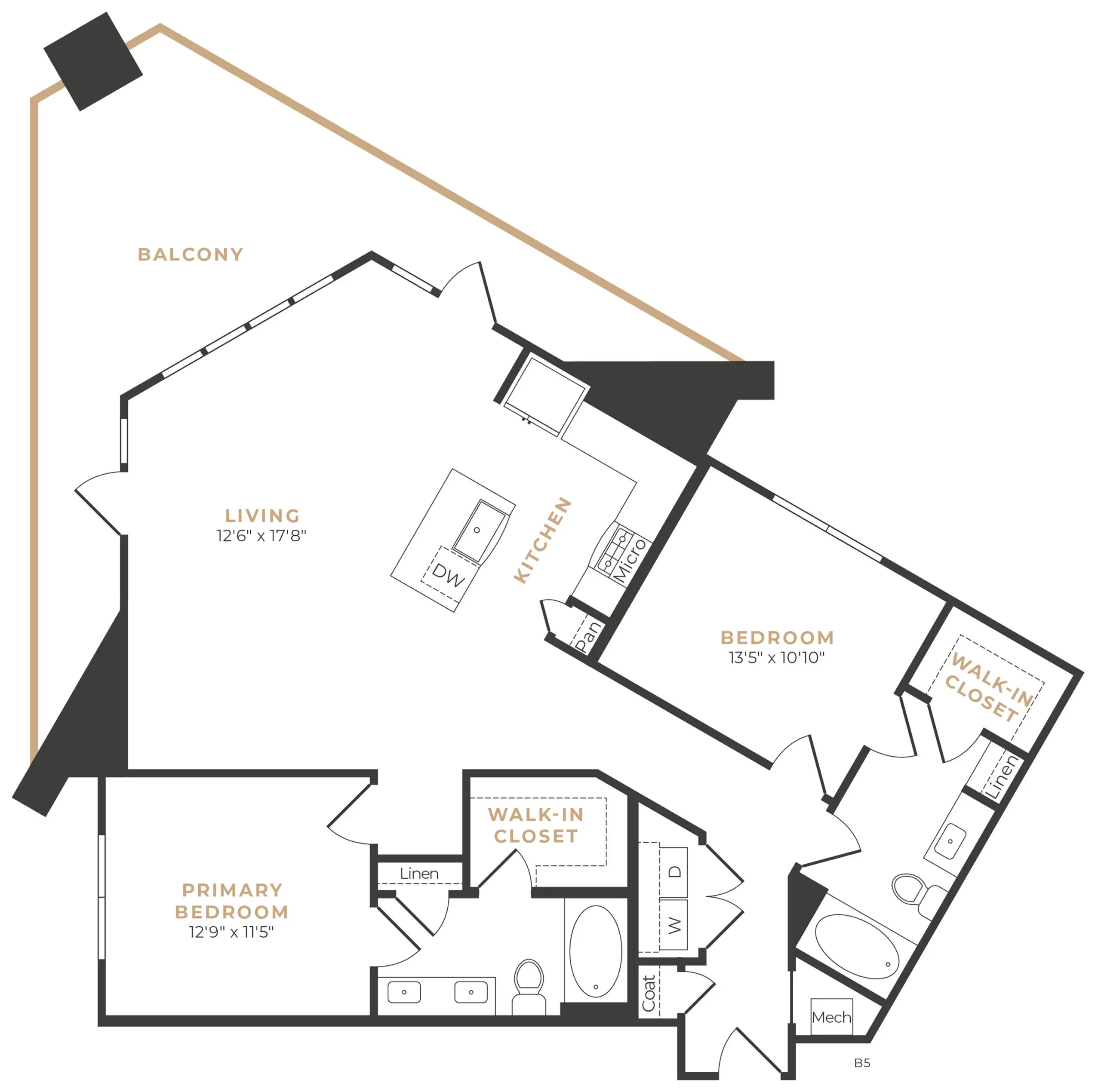 Alexan Memorial Apartment Floor Plan 24