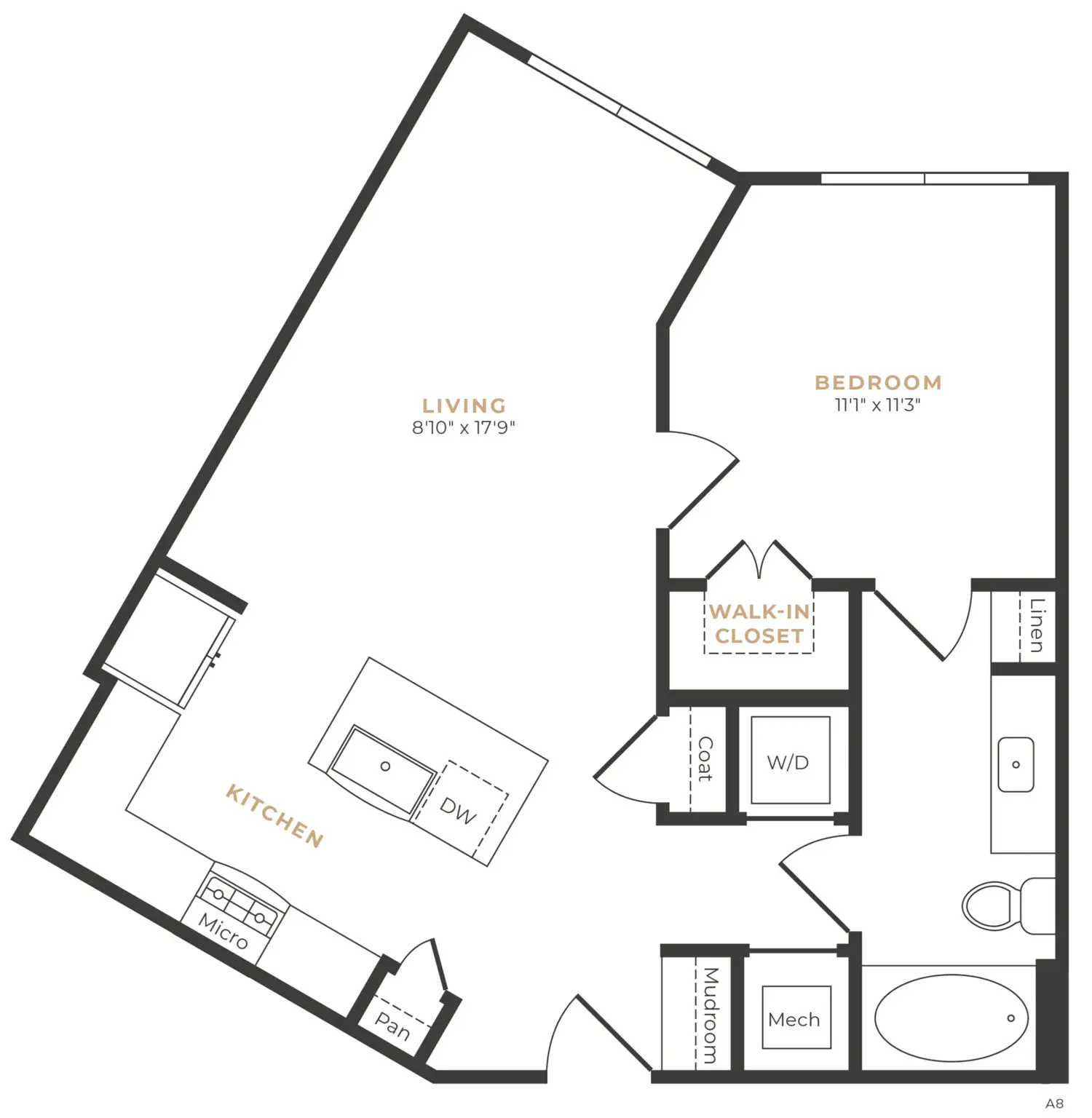 Alexan Memorial Apartment Floor Plan 7