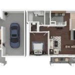 Alys houston apartment floorplan 1