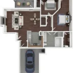Alys houston apartment floorplan 3