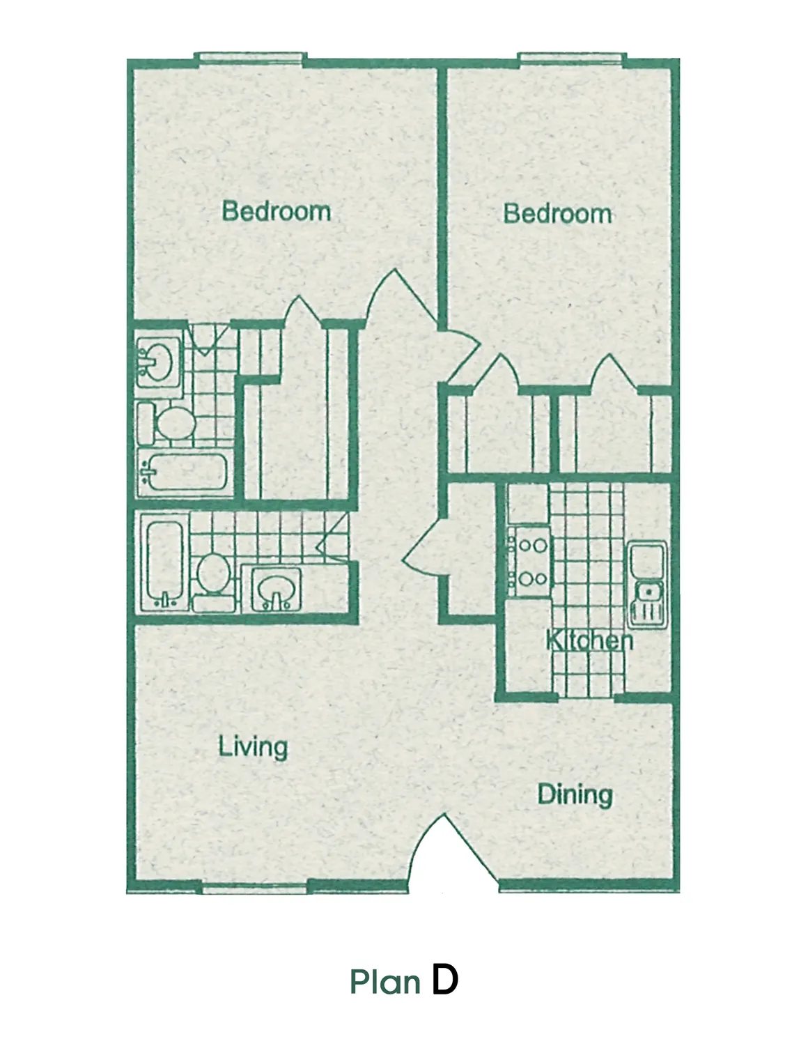 Amherst Apartments Floor Plan 5